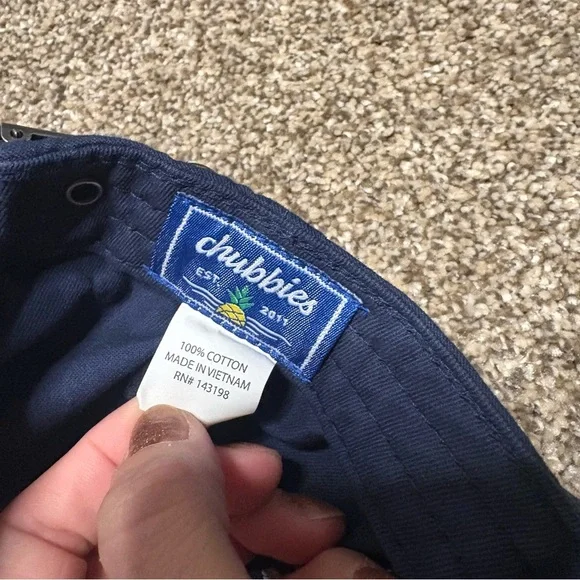 Chubbies Dark Blue Baseball Cap - Picture 8 of 8